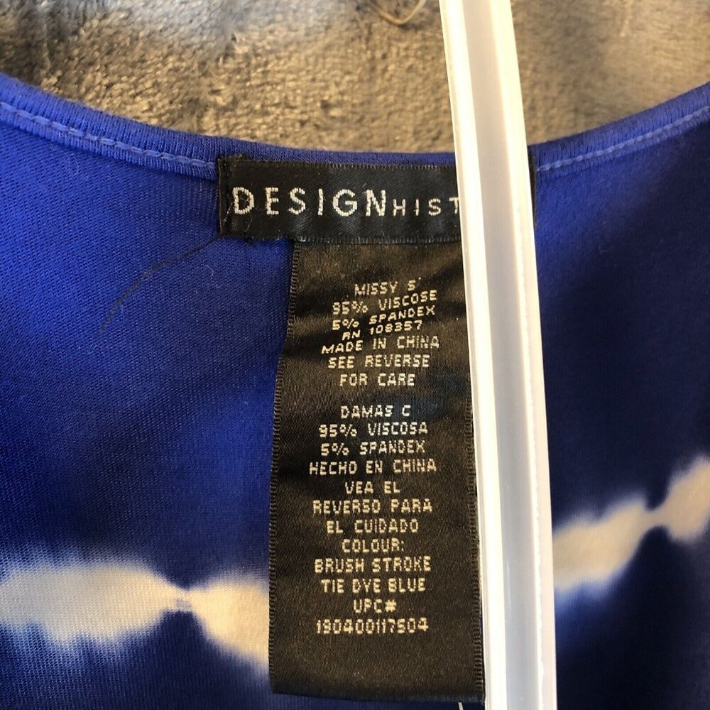 Women’s Design History Dress Blue Size Missy Small - Picture 5 of 6